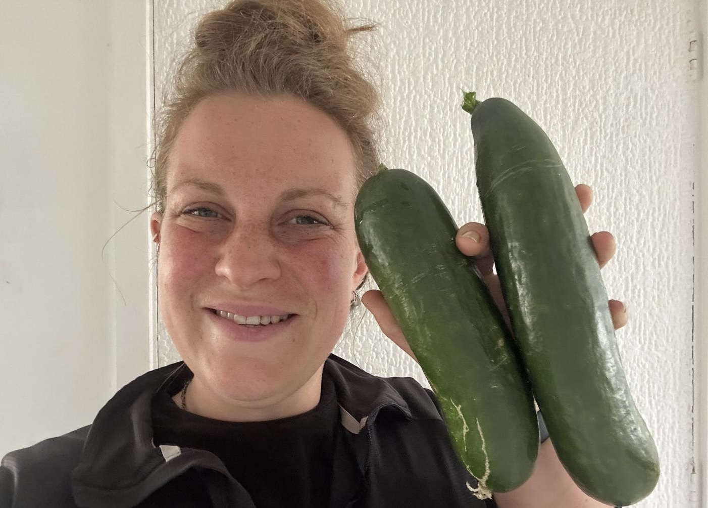 Cucumber grown by Gabriela's Garden